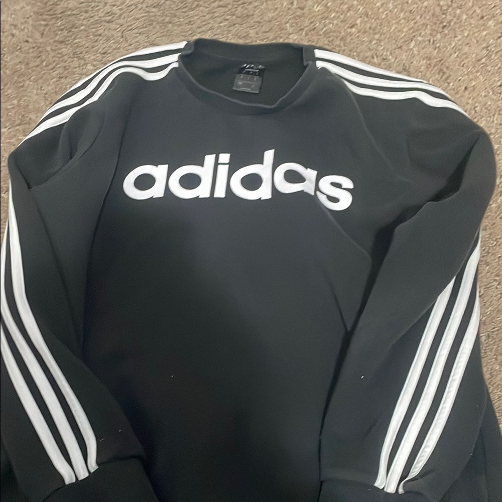 Adidas Men's Black Sweater